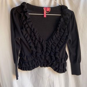 romantic short cardigan